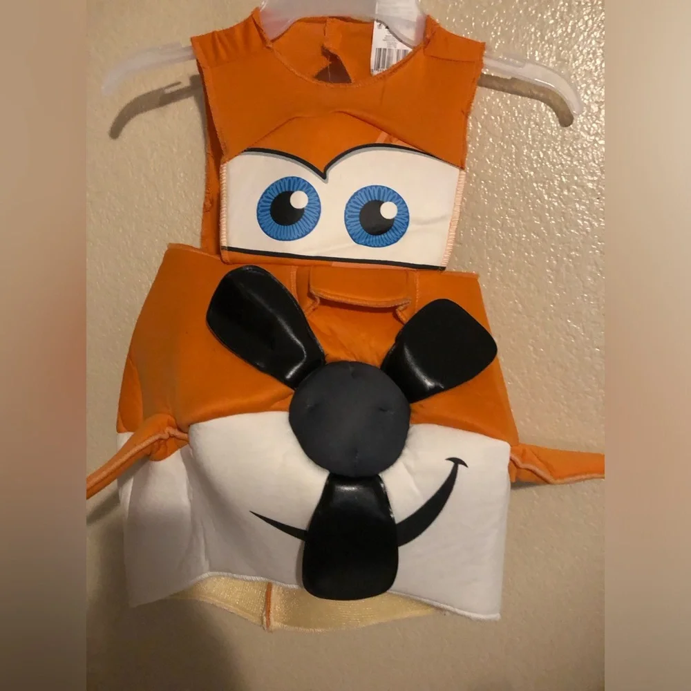 Disney Planes DUSTY CROPHOPPER AIRPLANE Crop Duster Halloween Costume Orange